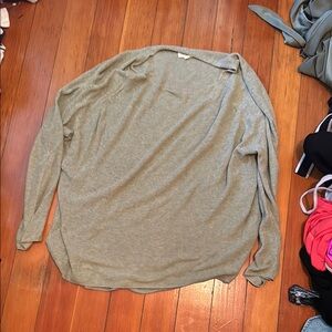 Lou & Grey Light Gray Sweater